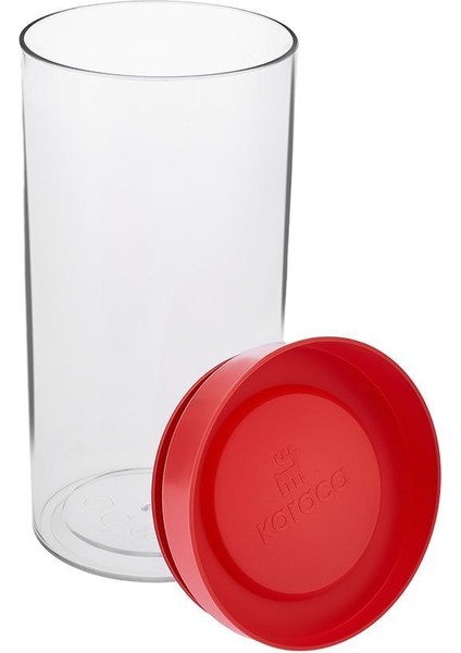 3'lü Silikon Kapaklı Büyük Saklama Kabı Seti, Kırmızı fırsatları