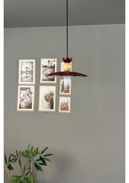 Modern Rustik Sarkıt Avize, Ahşap Şapka Başlık, Şık ve Sıcak Aydınlatma Seçeneği fırsatları