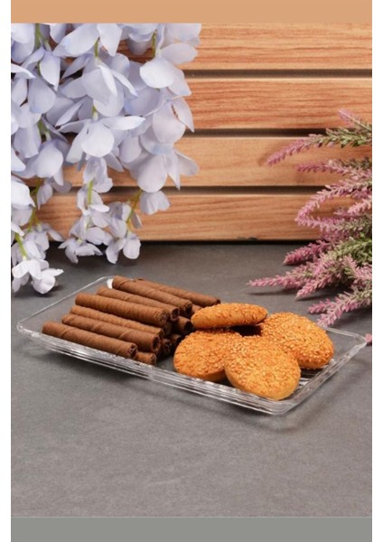 2’li Dikdörtgen Servis Tabağı 22X12 Cm, Beyaz, Şık ve Kullanışlı Set fiyatları