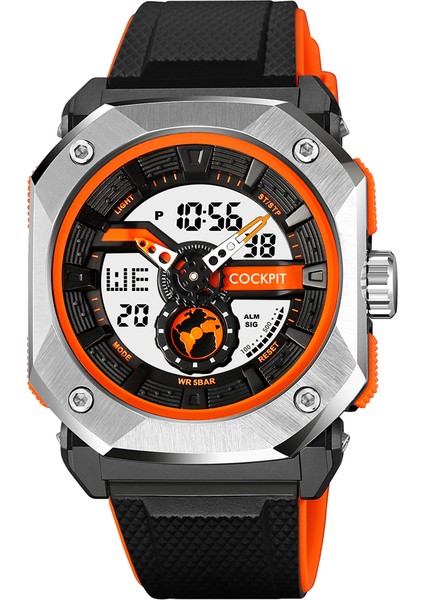 Cockpıt CK-9272RD Erkek Kol Saati