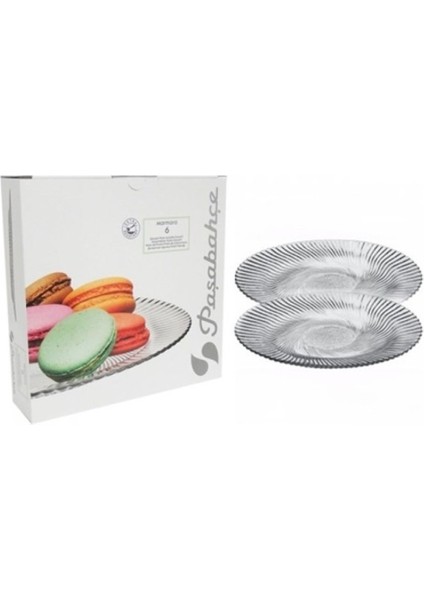 Turuncu 19.8cm Tatlı Tabak Seti, 6'lı, Şık ve Kullanışlı Ev Dekoru Ürünü