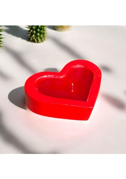 Kalpli Beton Kokulu Mum, Aşk Dolu Anlar Için Sıcak ve Romantik Ortağı fırsatları