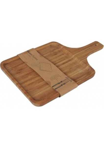 Kahverengi Şık Sunum Tabağı, Sofralarınıza Zarif Dokunuş Sağlar