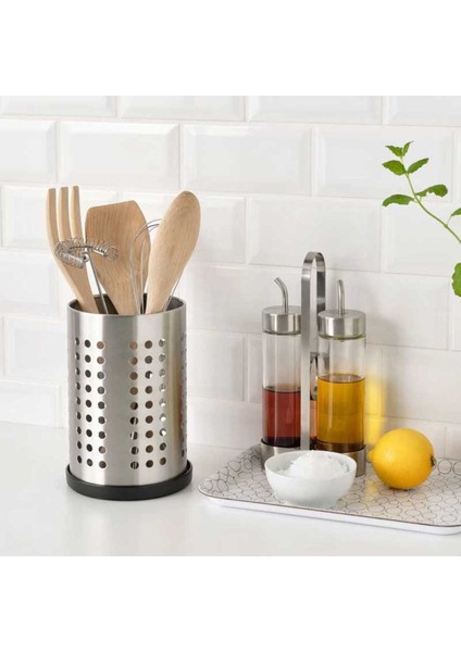 Paslanmaz Çelik Çatal Bıçaklık, 18 Cm, Şık ve Dayanıklı Mutfak Aksesuarı