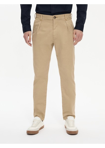 Basıc Gabardin Regular Bej Pantolon fiyatları