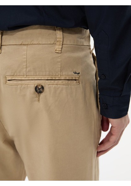 Basıc Gabardin Regular Bej Pantolon indirimleri