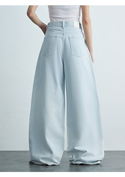 Iyana Super Baggy Jean Pantolon