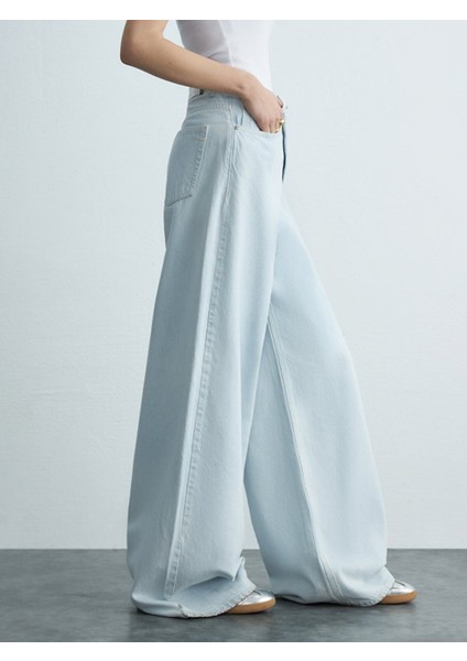 Iyana Super Baggy Jean Pantolon