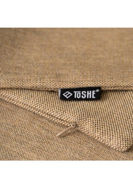 Vizon Tekli Keten Kırlent Kılıfı, Dekoratif ve Şık Tasarım indirimleri