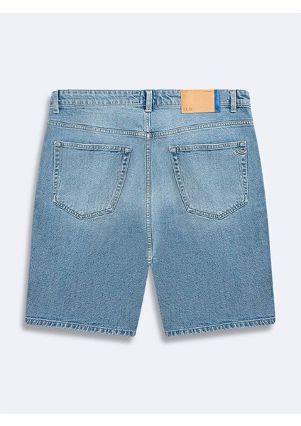 Olıvıan Rahat Kesim Orta Bel Jean Bermuda fiyatları