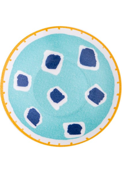 Çok Renkli 2 Kişilik Kahve Fincan Takımı, Şık ve Renkli Tasarım