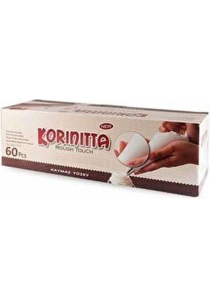 Krema Sıkma Torbası Seti 60'lı, Kolay Kullanımlı ve Hijyenik Tasarım