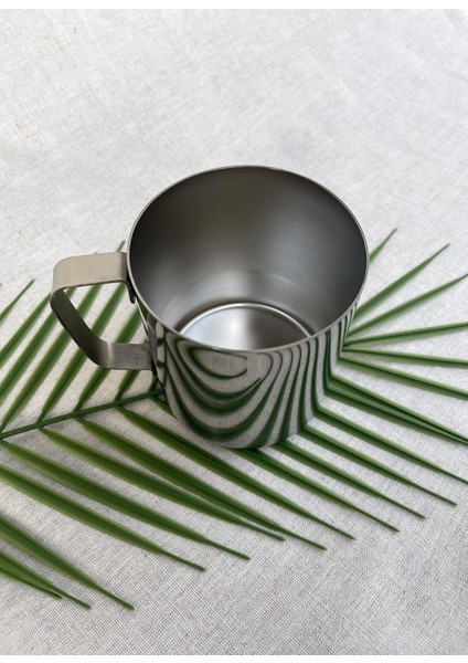 Paslanmaz Çelik Gümüş Renkli Kulplu Kupa ve Karaf Seti fırsatları