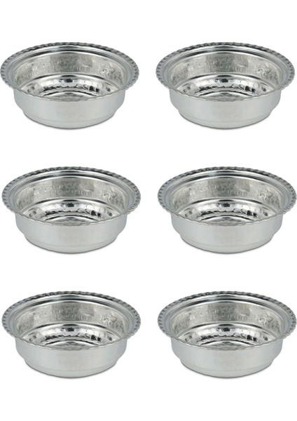 14CM Bakır Kalaylı Çorba Kasesi, Şık ve Dayanıklı Mutfak Gereci