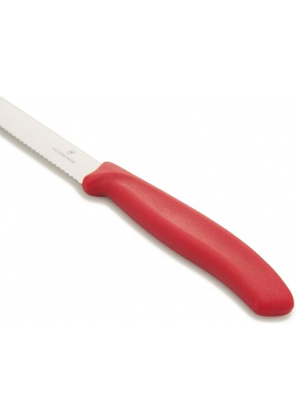 Kırmızı 11 cm Domates ve Sosis Bıçağı, Pratik ve Şık Mutfak Gereci modelleri