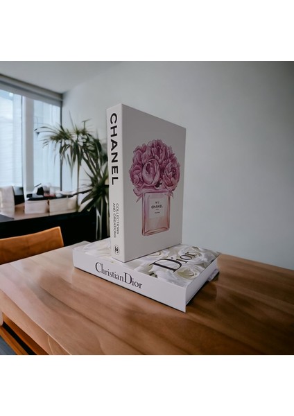 Çok Renkli Dekoratif Kitap Seti 2'li, Şık ve Zarif Ev Dekoru Parçaları fiyatları