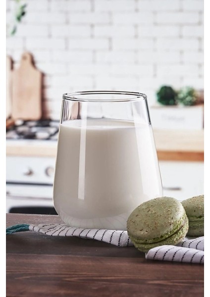 6'lı Allegra Meşrubat Su Bardağı Beyaz, Şık ve Dayanıklı Set