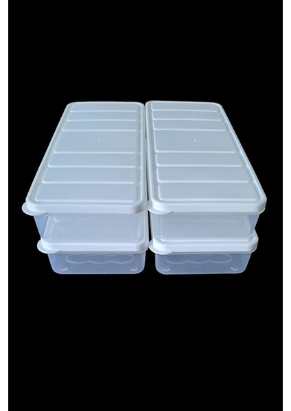 Dörtlü Beyaz Mikrodalga ve Derin Dondurucu Uyumlu Saklama Kabı Seti indirimleri