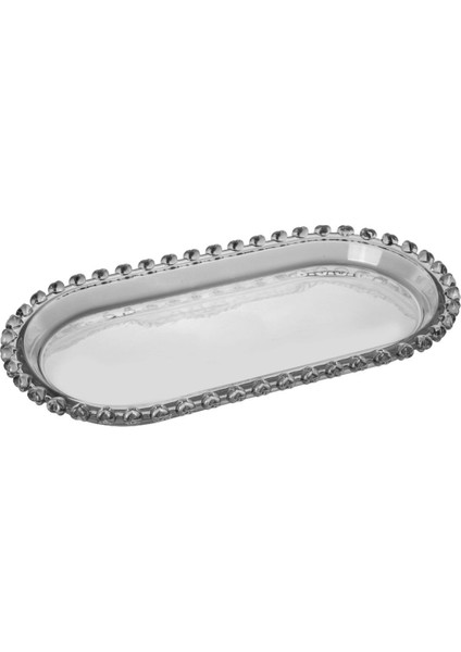 Antrasit Kayık Tabak 25 Cm, Şık ve Kullanışlı Mutfak Aksesuarı