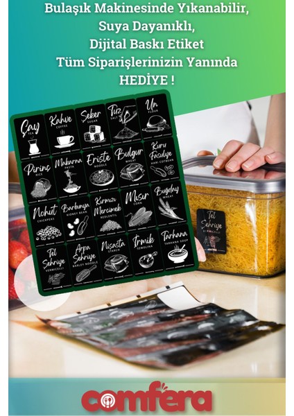 12'li 24 Parça Dikdörtgen Saklama Kabı Seti, Gri, Ekonomik ve Pratik Kullanım indirimleri