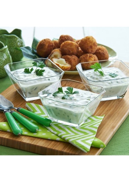 Şık 6 Parça Orta Boy Beyaz Kase Seti, Günlük Kullanım Için Uygun