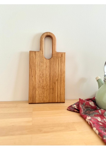 Kahverengi 2'li Kulplu Kesme Tahtası, Pratik ve Şık Mutfak Aksesuarı indirimleri