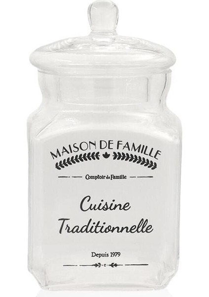 17 cm Kapaklı Cam Saklama Kabı, Renkli ve Şık Tasarım ile Pratik Kullanım