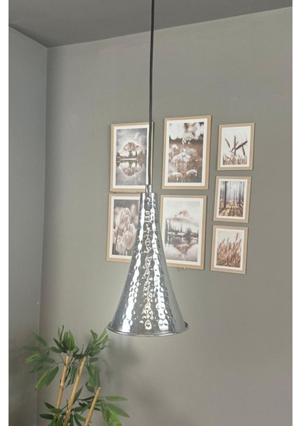 Gri Metal Sarkıt Avize, Salon ve Mutfak Için Şık Aydınlatma Seçeneği indirimleri