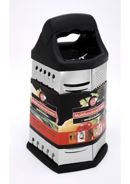 Çok Fonksiyonlu Altıgen Rende, Siyah, Dayanıklı ve Pratik Kullanım