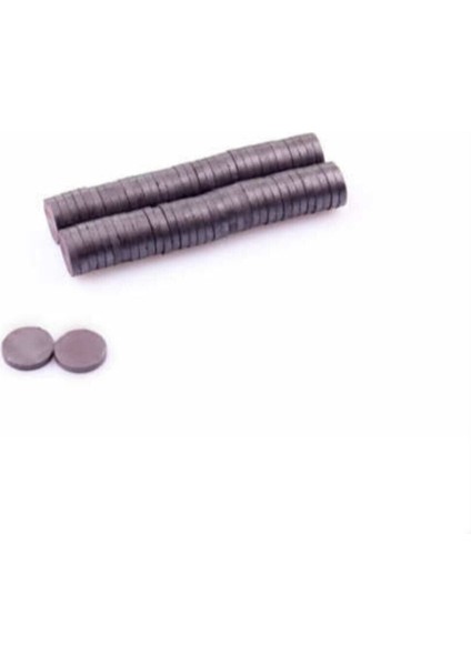 100 Adet Yuvarlak Çok Amaçlı Süsleme Mıknatısı, 1.2 cm Ferrit Magnet fiyatları