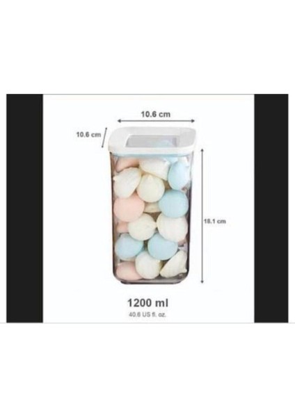 Şeffaf Vakumlu Erzak Kabı Seti, 1200 Ml, 3'lü, Unisex, Gri Renk. fiyatları