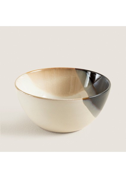 Şık Kahverengi Kase, Zarif ve Dayanıklı Dekoratif Süsleme Eşyası