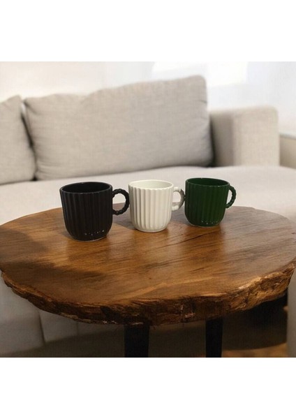 3'lü Desenli Renkli Boncuk Kulp Trendli Kupa Bardak Seti fiyatları