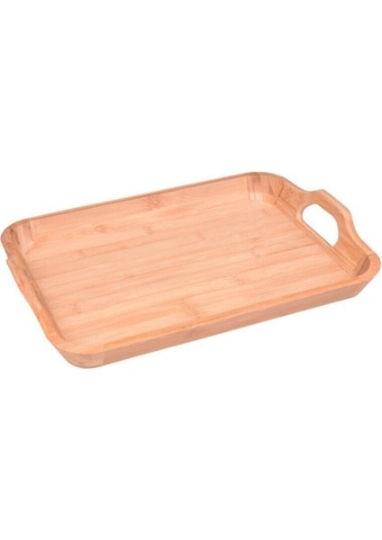 Bambu Dikdörtgen Servis Tepsisi 41X28 Cm, Şık ve Şeffaf Sunum Için Ideal fiyatları