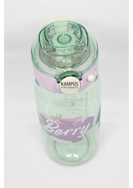 Yeşil Berry 570ML Kilitli Tritan Matara, Şık ve Dayanıklı Içecek Şişesi fırsatları