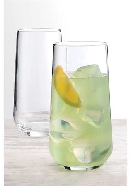 Bej 470 cc 3'lü Su ve Meşrubat Bardağı Seti