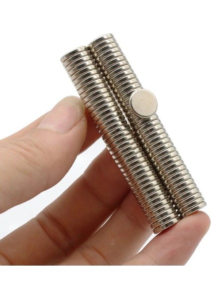 15 Adet Yuvarlak Güçlü Neodyum Mıknatıs, 10X2 Mm, N35 Kalite modelleri