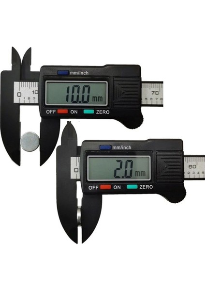 15 Adet Yuvarlak Güçlü Neodyum Mıknatıs, 10X2 Mm, N35 Kalite