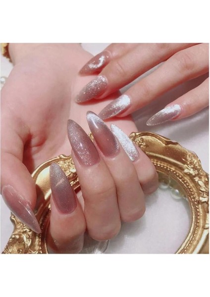 2 Adet Neodyum Mıknatıs, Kedi Gözü Uygulaması, 5X25 Mm, Gümüş Renk modelleri