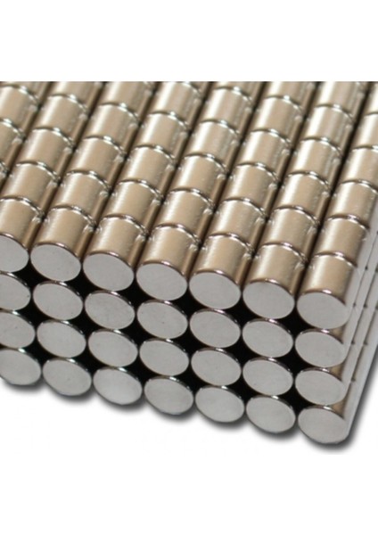 25 Adet Çap 5mm Kalınlık 5mm Güçlü Silindir Neodyum Mıknatıs Seti fırsatları