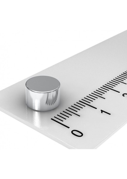 5 Adet Çap 8mm x Kalınlık 5mm Silindir Güçlü Neodyum Mıknatıs Beyaz fiyatları