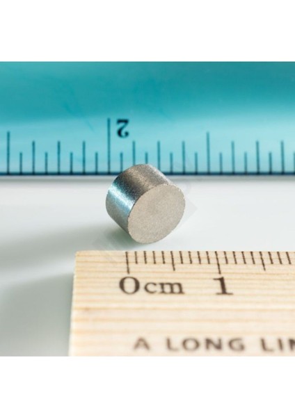 5 Adet Çap 8mm x Kalınlık 5mm Silindir Güçlü Neodyum Mıknatıs Beyaz modelleri