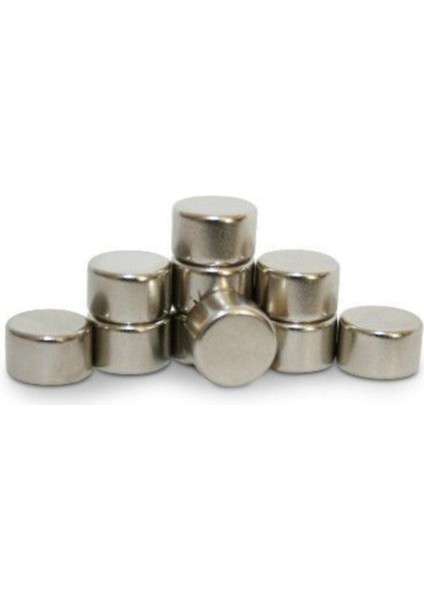 5 Adet Çap 8mm x Kalınlık 5mm Silindir Güçlü Neodyum Mıknatıs Beyaz fırsatları