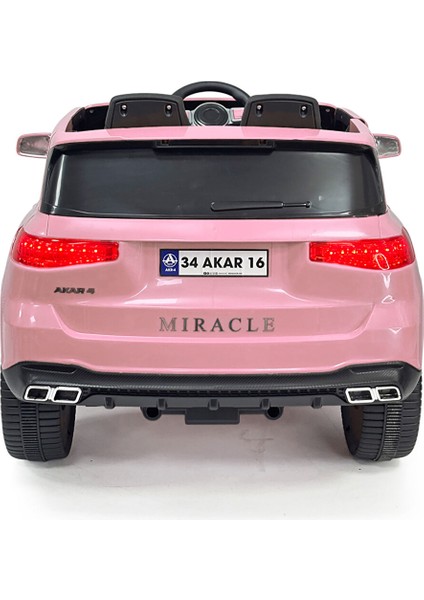 Mıracle Kumandalı Akülü Araba -Pembe Gt 12V modelleri
