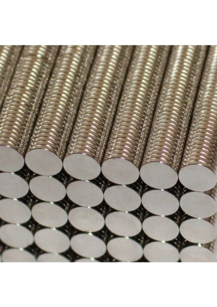 50 Adet Çap 7mm x Kalınlık 1,5mm Güçlü Yuvarlak Neodyum Mıknatıs fırsatları