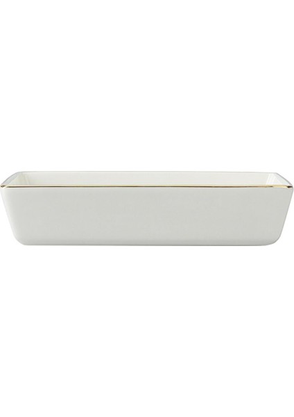 Beyaz Kahvaltı ve Meze Tabağı 8X14CM Şık ve Kullanışlı Set modelleri