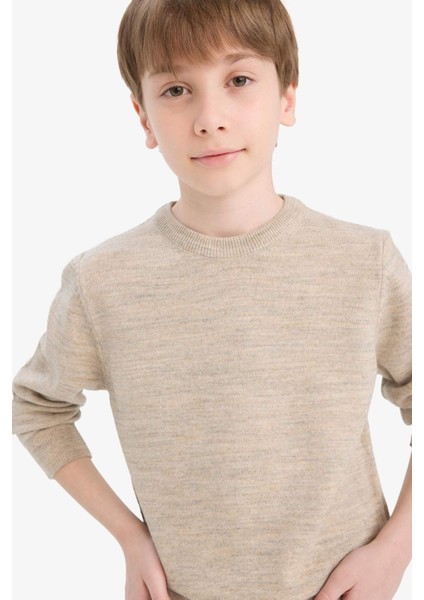 Erkek Çocuk Bisiklet Yaka Triko Kazak A4992A825WN modelleri