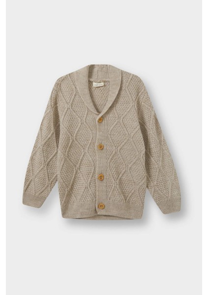 Erkek Bebek Düğmeli Triko Hırka F2332A525AU