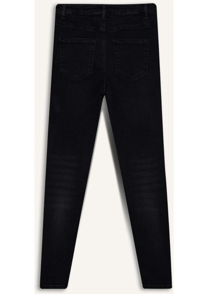 Skinny Fit Yüksek Bel Bilek Boy Jean Pantolon E9820AX25AU