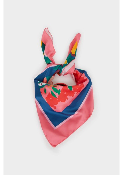 Kadın İtalya Temalı Fular G0804AXNS